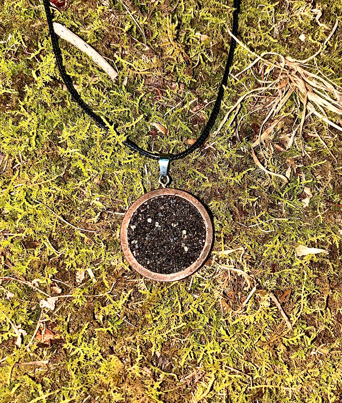 Sacred Black Tourmaline Protection Amulet Pendant - Negative Energy Shield And Purification Necklace
