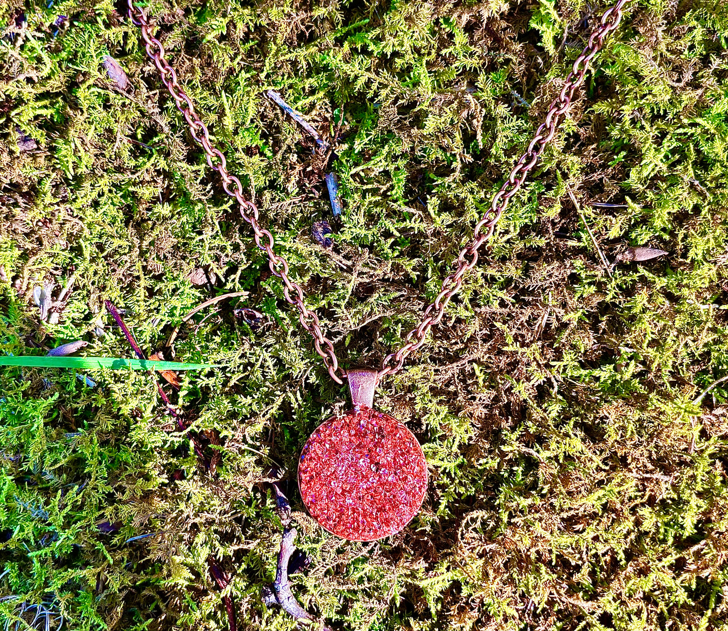 Red Jasper Energy Talisman Necklace ~ Strength, Abundance & Protection | The Channel Shop