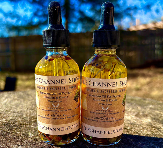 Sacred Intention Oil For Divine Protection & Intuition