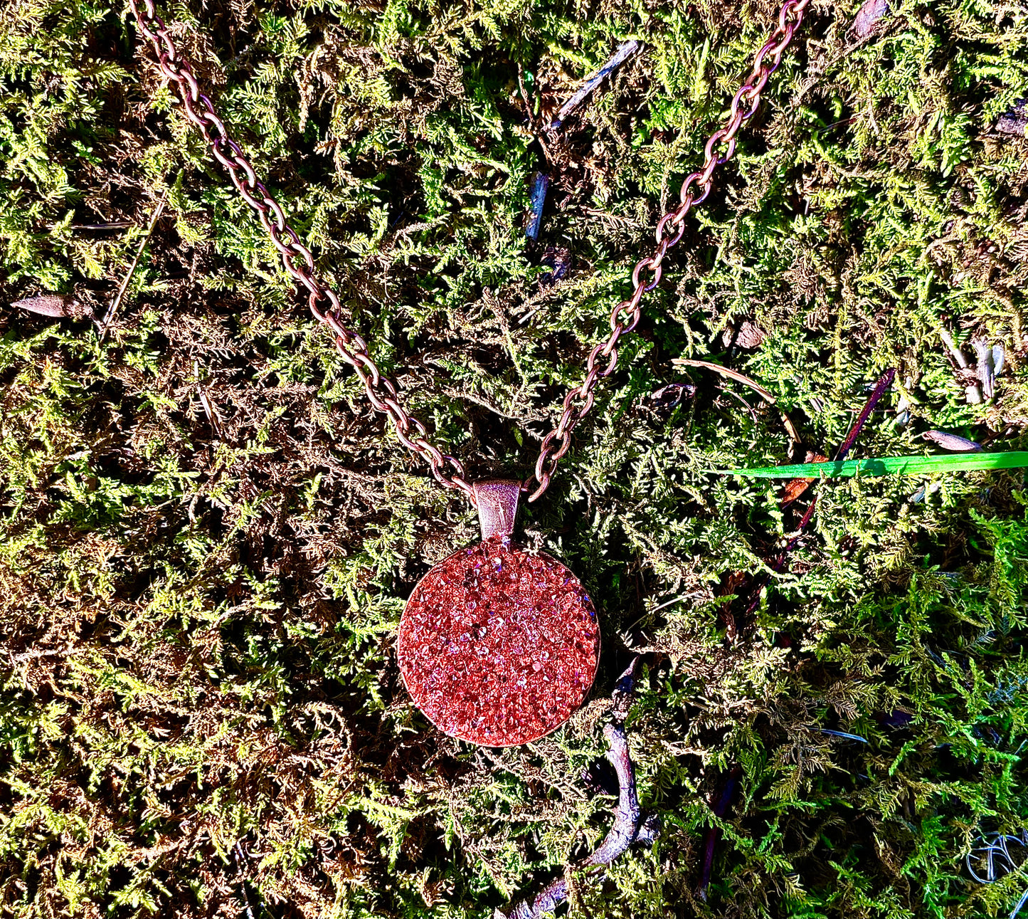 Red Jasper Energy Talisman Necklace ~ Strength, Abundance & Protection | The Channel Shop