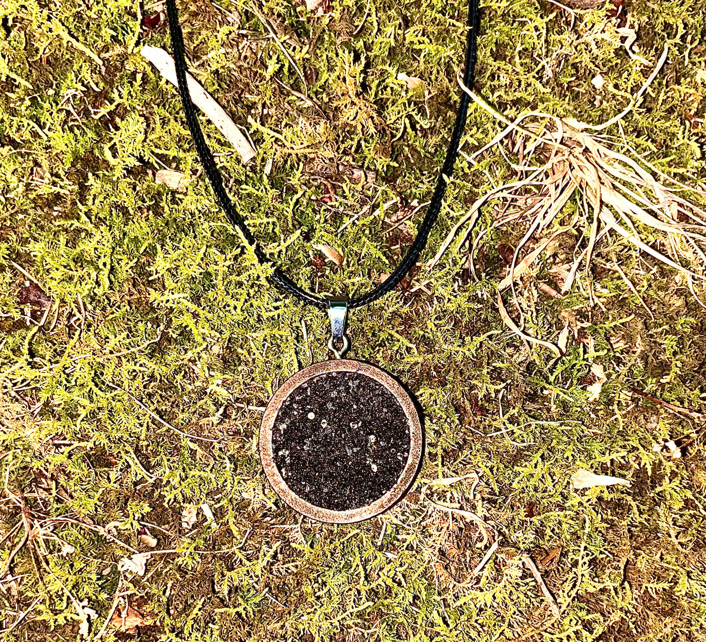 Sacred Black Tourmaline Protection Amulet Pendant - Negative Energy Shield And Purification Necklace