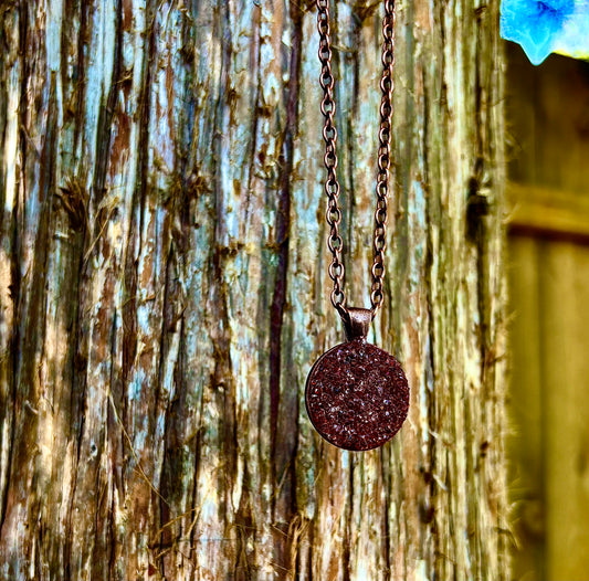 Red Jasper Energy Talisman Necklace ~ Strength, Abundance & Protection | The Channel Shop