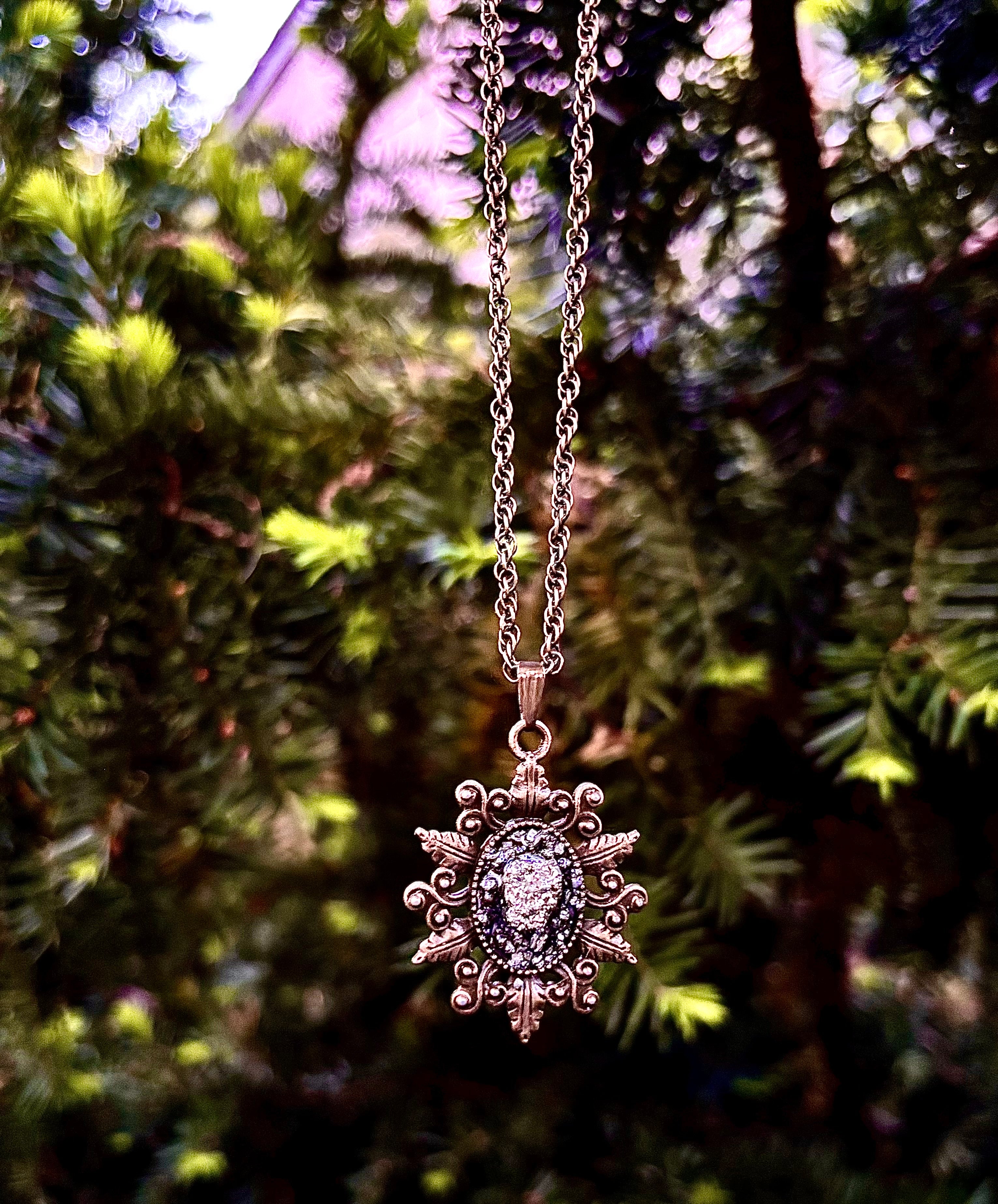 Prosperity Pyrite Crystal Necklace For Wealth, Abundance, Fierce Willpower and Confidence, Protection and Blocking Negativity