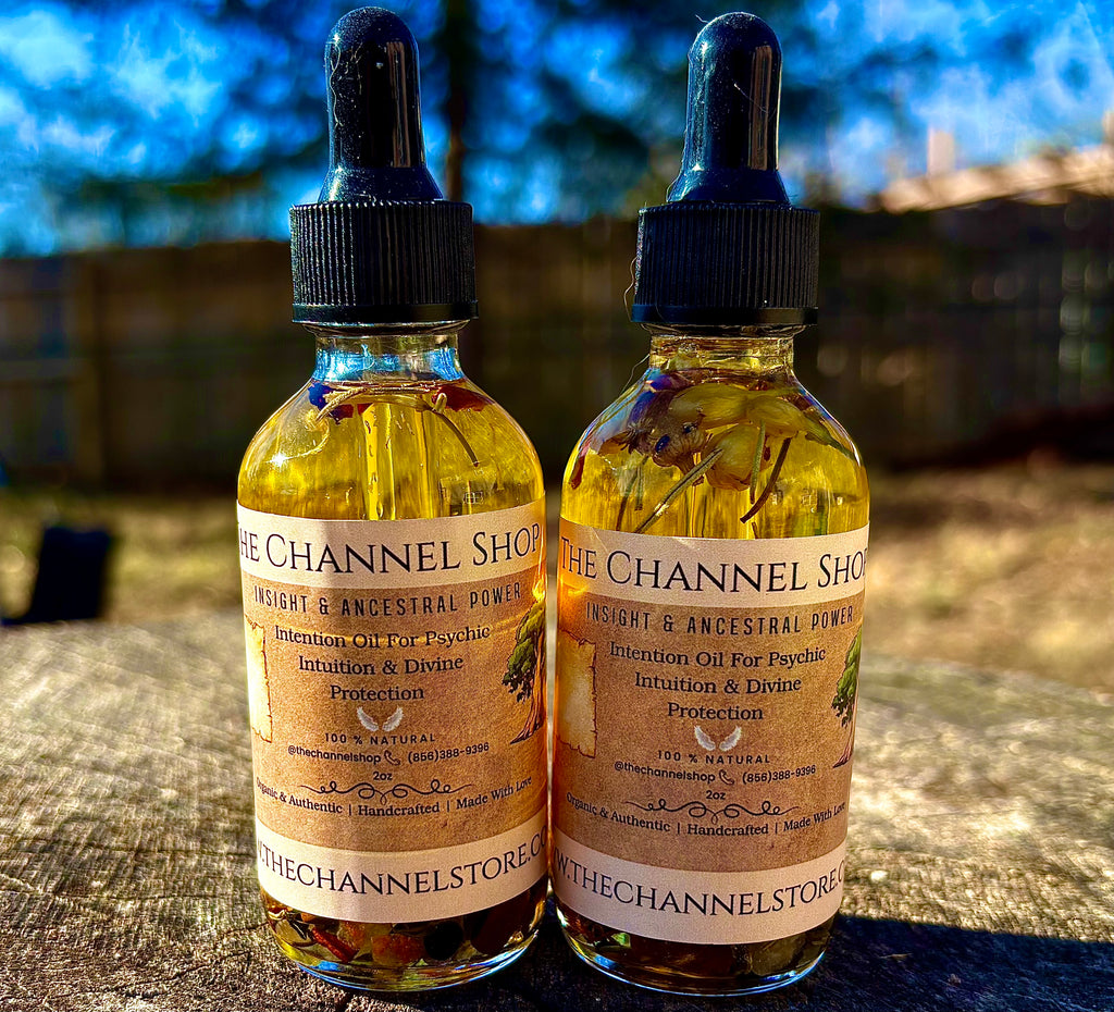 Sacred Intention Oil For Divine Protection & Intuition