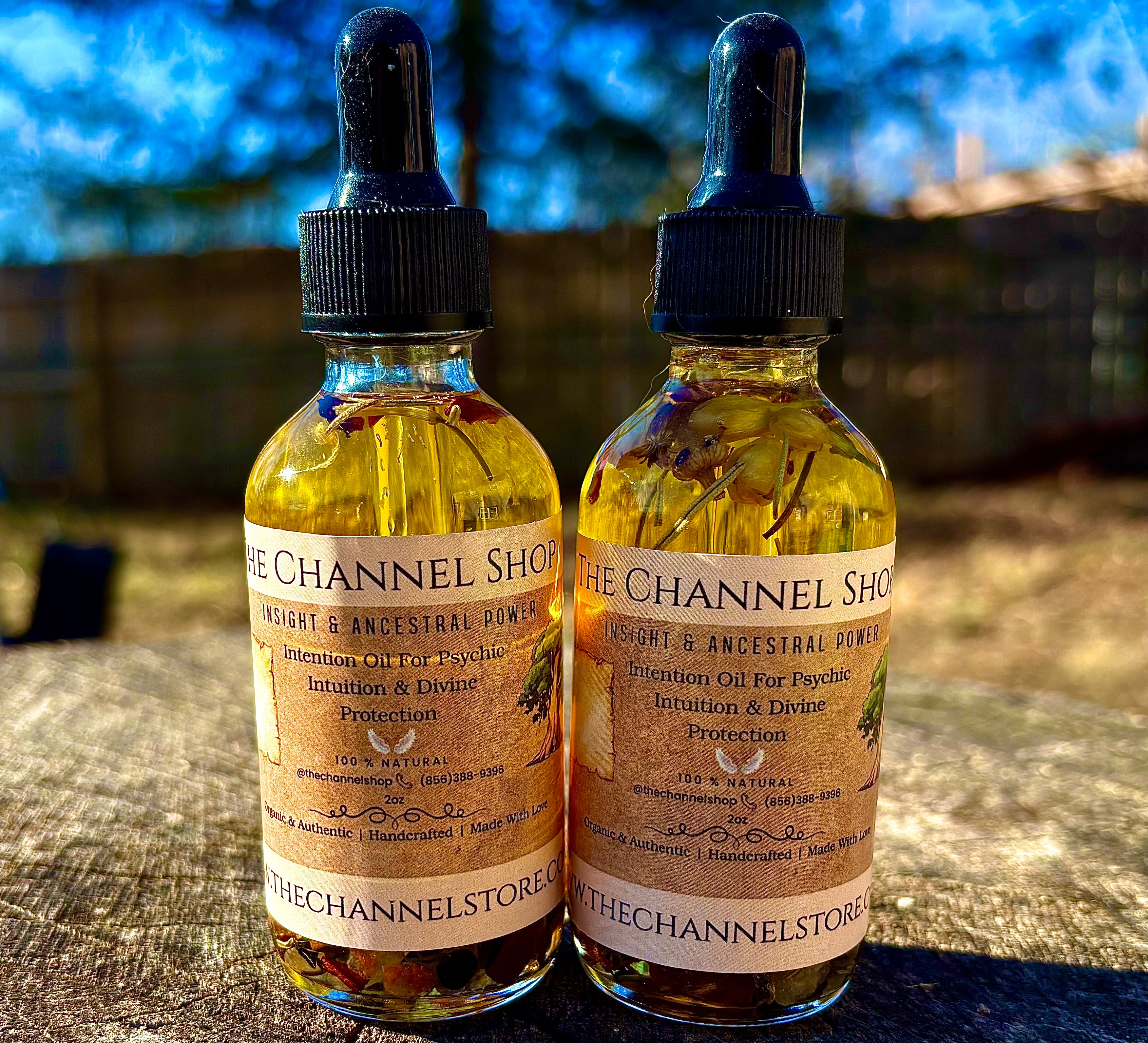 Sacred Intention Oil For Divine Protection & Intuition