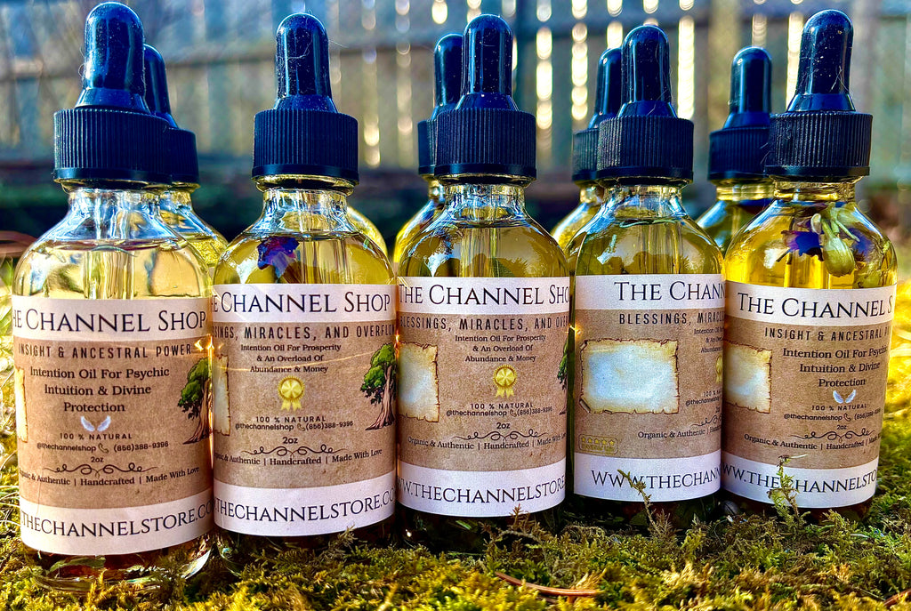 Sacred Intention Oil For Abundance & Money Overflow