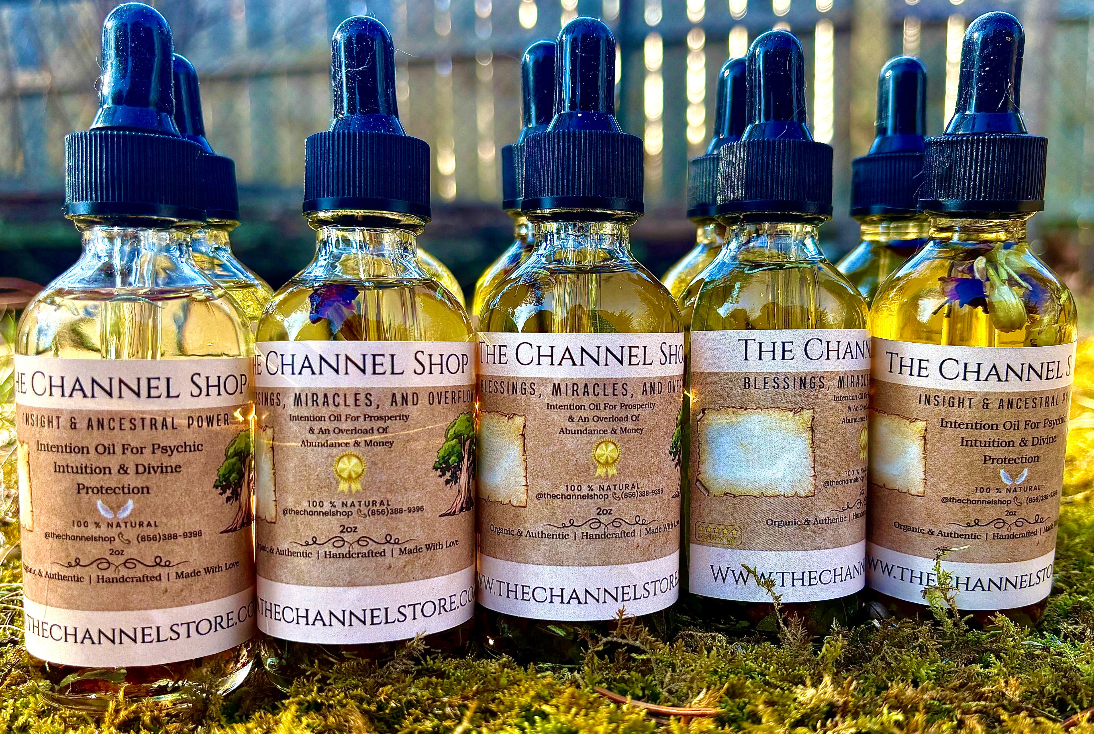 Sacred Intention Oil For Abundance & Money Overflow