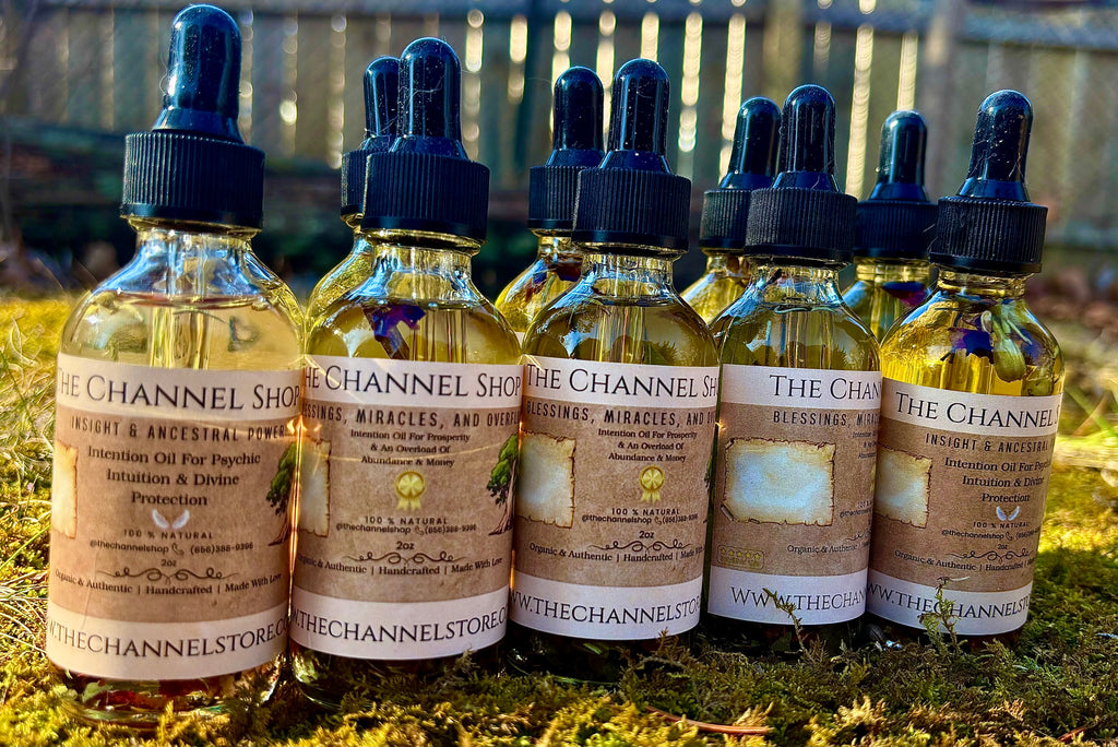 Sacred Intention Oil For Abundance & Money Overflow