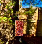 Herb Necklace Talisman For Manifestation & Energetic Cleansing Natural Himalayan Pink Salt Lily Flowers & Fragrant Flowers Handcrafted Spiritual Tool
