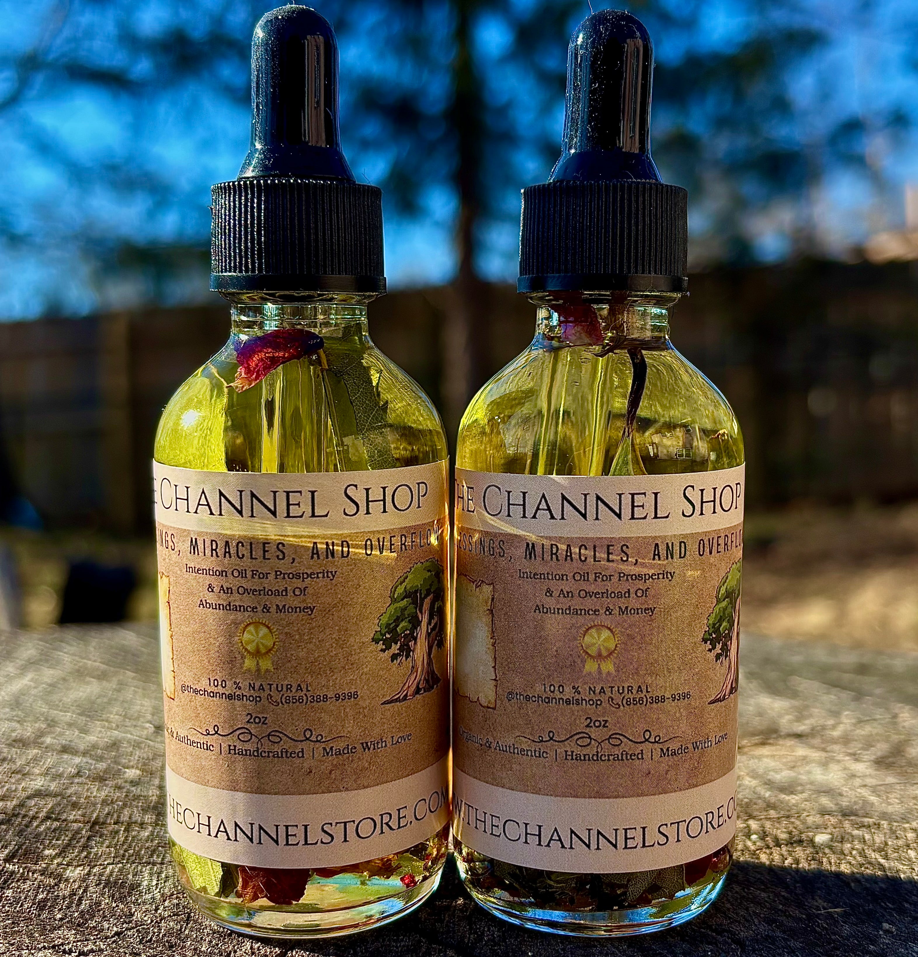 Sacred Intention Oil For Abundance & Money Overflow