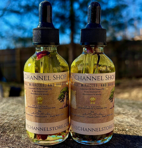 Sacred Intention Oil For Abundance & Money Overflow