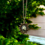 Prosperity Pyrite Crystal Necklace For Wealth, Abundance, Fierce Willpower and Confidence, Protection and Blocking Negativity