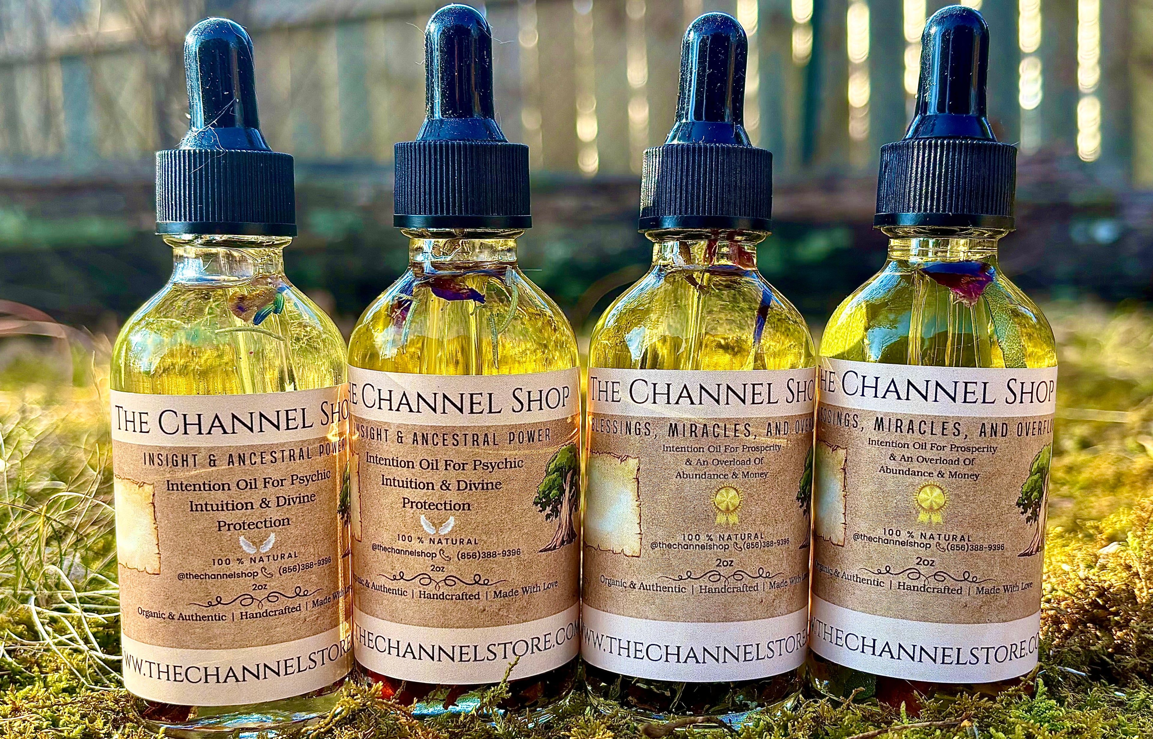 Sacred Intention Oil For Abundance & Money Overflow