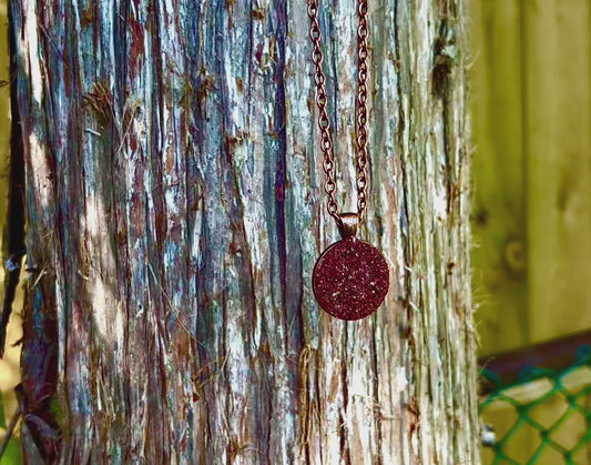 Red Jasper Energy Talisman Necklace ~ Strength, Abundance & Protection | The Channel Shop